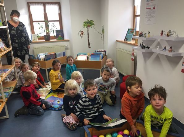 Kindergartentag in der Bücherei